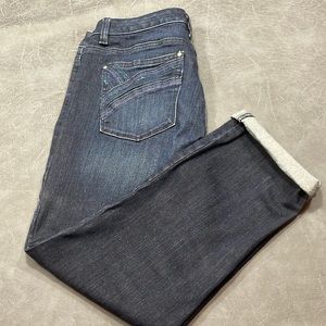 WHBM crop leg jeans
